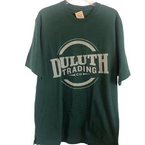 Duluth Trading Co NWT Men's Relaxed Fit Longtail Logo T in Green Size Medium